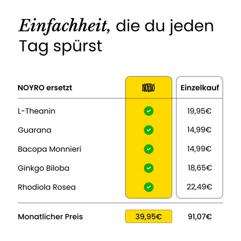 Fokus, Gedächtnis & Energie